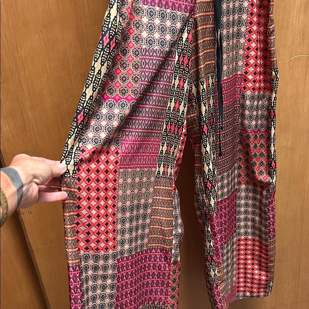 Colorful Patchwork Maxi Dress - Picture 3 of 5